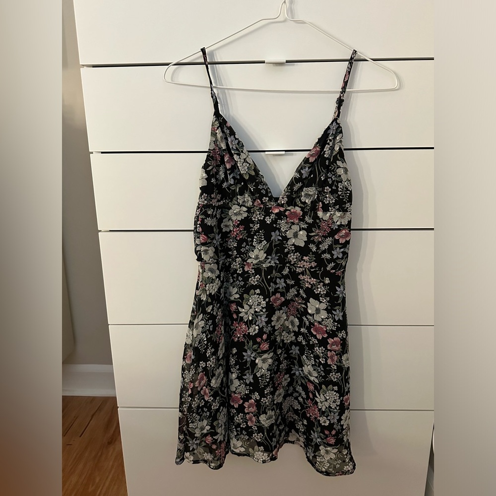 Superdown floral mini dress